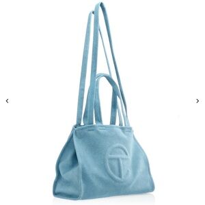 Telfar Cloud Blue Shoulder Bag